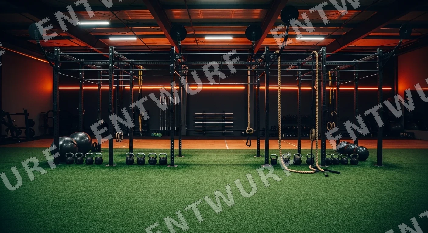 CrossFit-Bereich im Moderncoach Gym